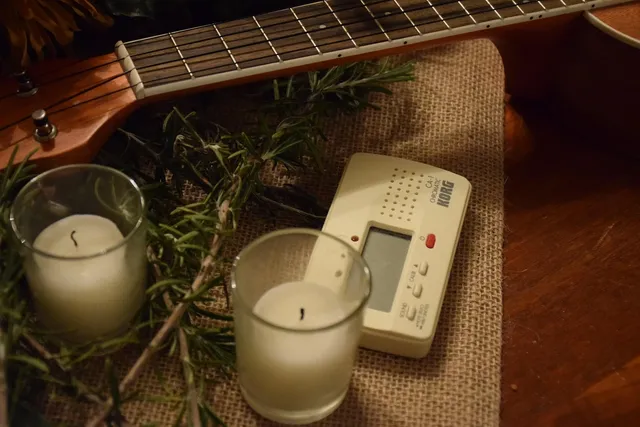 Affordable Black Guitar Tuner