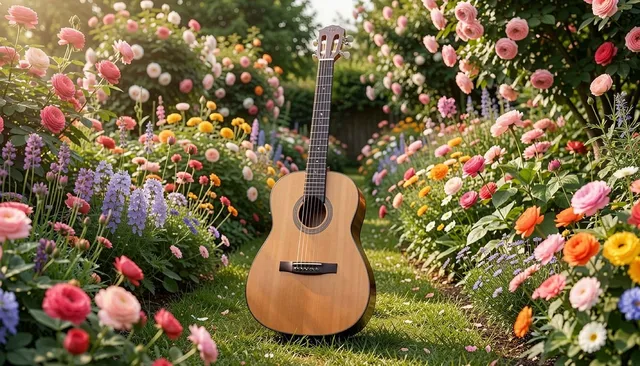 40 Inch Linden Acoustic Guita